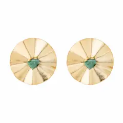 ENIGMA - Aretes Topo Círculo de la Vida.