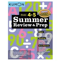 JUGANDO Y EDUCANDO - Libro Kumon Preparación Matemáticas Y Lectura Grado 4-5