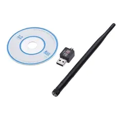 GENERICO - Tarjeta De Red Usb Wifi 802.11n 300mbps Doble Banda 2,4 Gh