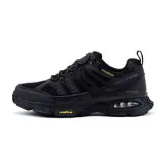 SKECHERS - TENIS HOMBRE BAJO NEGRO SKECH AIR ENVOY