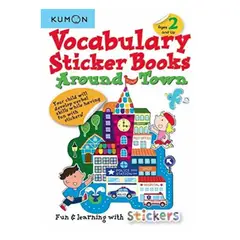 JUGANDO Y EDUCANDO - Libro Kumon Actividades Con Stickers La Ciudad En Ingles