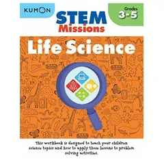 JUGANDO Y EDUCANDO - Libro Kumon Ciencias De La Vida Stem Actividades Y Preguntas Ingles