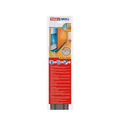 TESA - Burlete Perfil Flexible Puerta Doble Rollo Gris Tesamoll