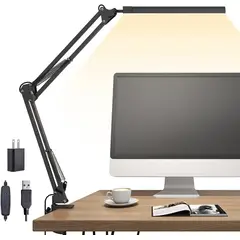 OEM - Lámpara De Escritorio Mesa Led de 14w Con Brazo Oscilante