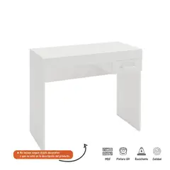BERTOLINI - Escritorio Mesa Computo cooler - blanco/negro