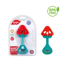 KIDSHOP - Rascaencías Fresa Huanger Mordedero Sonajero