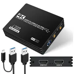 BLOEM - Capturadora de video hdmi 4k usb 3.0 1080 streaming - Tiendait