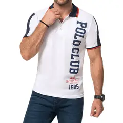 CROYDON - Camiseta Polo Road Blanco para Hombre