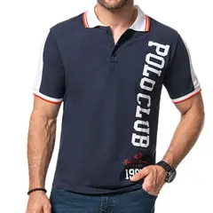 CROYDON - Camiseta Polo Road Azul para Hombre