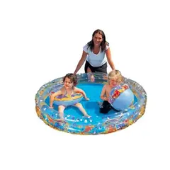 ECOLOGY - Piscina Inflable Niños Niñas Redonda 147cm X 25cm