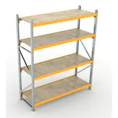 GENERICO - Estantería Metálica 60cmx200cmx150cm capacidad de carga 1200kg