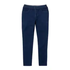 CALVIN KLEIN - Jeggings Con Logo Niña Azul