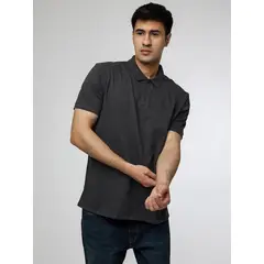 CALVIN KLEIN - Polo De Algodón Hombre Negro