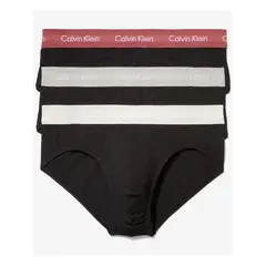 CALVIN KLEIN - 3 Pack De Calzoncillos Negros En Algodón