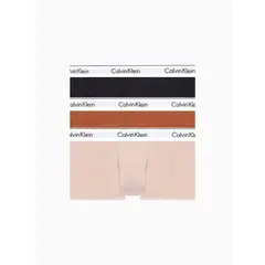 CALVIN KLEIN - 3 Pack De 3 Boxer Low Rise Trunk En Agodon
