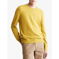 CALVIN KLEIN - Saco Manga Larga Con Logo Amarillo