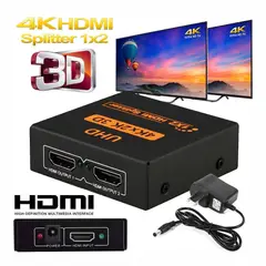 GENERICO - Splitter Hdmi 1 X 2 Alta Definición 1920x108p/3d /4k