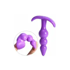 GENERICO - Plug anal silicona Acostumbrador Hansel Morado