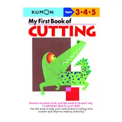 JUGANDO Y EDUCANDO - Libro Kumon Mi Primer Libro Para Cortar En Ingles Niños