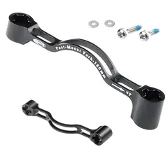 GENERICO - Adaptador Freno Disco Ravx 180mm Shimano Bicicleta Delantero