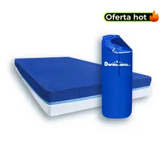 DORMILANDIA - Colchón Sencillo 100x190 Espumado Multisleep Enrollado En Tula