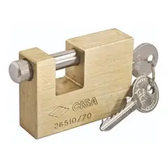 CISA - Candado Seguridad Rectangular Anticizalla 70mm