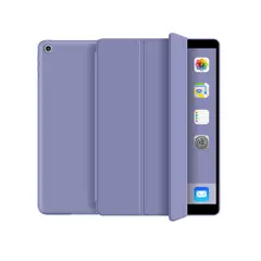GENERICO - Estuche Protector Smart Case Para iPad 10.2 7 8 y 9 Gen - Azul Lavanda