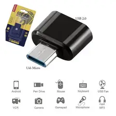 GENERICO - Adaptador Convertidor Usb 2.0 Hembra Otg A Tipo Micro Usb