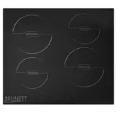 CONTINENTAL - Estufa Empotrable De Induccion 4 Puestos - 220 V