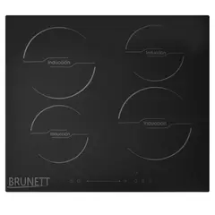 CONTINENTAL - Estufa Empotrable De Induccion 4 Puestos - 220 V