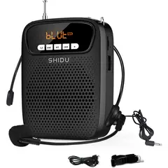 GENERICO - Parlante Amplificador de Voz Portátil Bluetooth Micrófono Diadema Clas