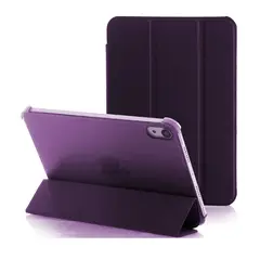 GENERICO - Estuche Protector Magnetico Tipo Smart Case Para Ipad Mini 6 y Ipad Mini 7 (A17 Pro) - Morado