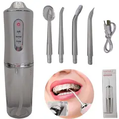GENERICO - Irrigador Dental Limpieza Oral Recargable A8 Blanco