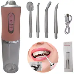 GENERICO - Irrigador Dental Limpieza Oral Recargable A8 Rosa