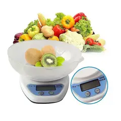 GENERICO - Gramera Digital 5Kg Cocina Recipiente Balanza Bascula