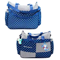 BABY KDS - Pañalera tipo bolso bebe azul- baby