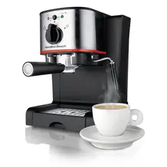 HAMILTON BEACH - Cafetera para Espresso y Capuchino 40792
