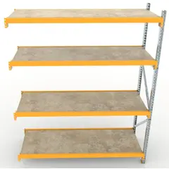 GENERICO - Modulo adicional estantería Metálica 60cmx200cmx100cm