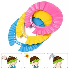 GENERICO - Gorro Visera De Ducha Baño Para Baño Bebé Niño Protege Ojos