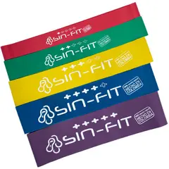 SPORT FITNESS - Kit de bandas elásticas 5 en 1