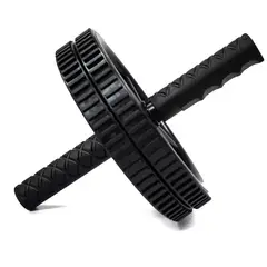 ATHLETIC - Rueda Abdominal Negra Con Mango Ergonómico ATHAB03