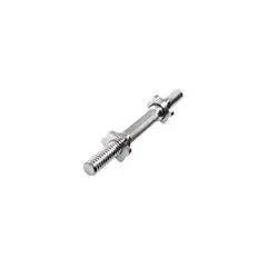 SPORT FITNESS - Barra 35cm sportfitness mancuerna individual gym brazo