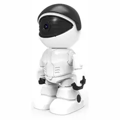 TECNOHOGAR JS - Camara De Seguridad Wifi Robot Monitor De Bebe 360° Yosee