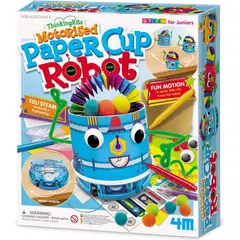 4M - Juego Experimento Construye Tu Robot Motorizado Para Niños