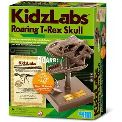 4M - Juego Experimento Cráneo Rugiente De T-rex Juguete Niño Niña