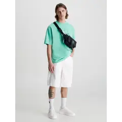 CALVIN KLEIN - Tenis Blancos De Piel Para Hombre
