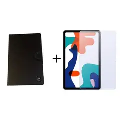 GENERICO - Vidrio + Estuche Agenda Genéricos Para Huawei Matepad 104