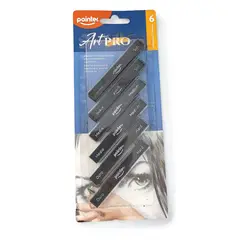 POINTER - Set Carboncillo En Barra X 6 Und Trazo S-m-d