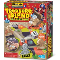 4M - Juego De Mesa La Isla Del Tesoro Excavación Para Niños