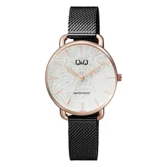 Q&Q - Reloj Qyq Elegante Qc27j001y Acero Mujer + Estuche